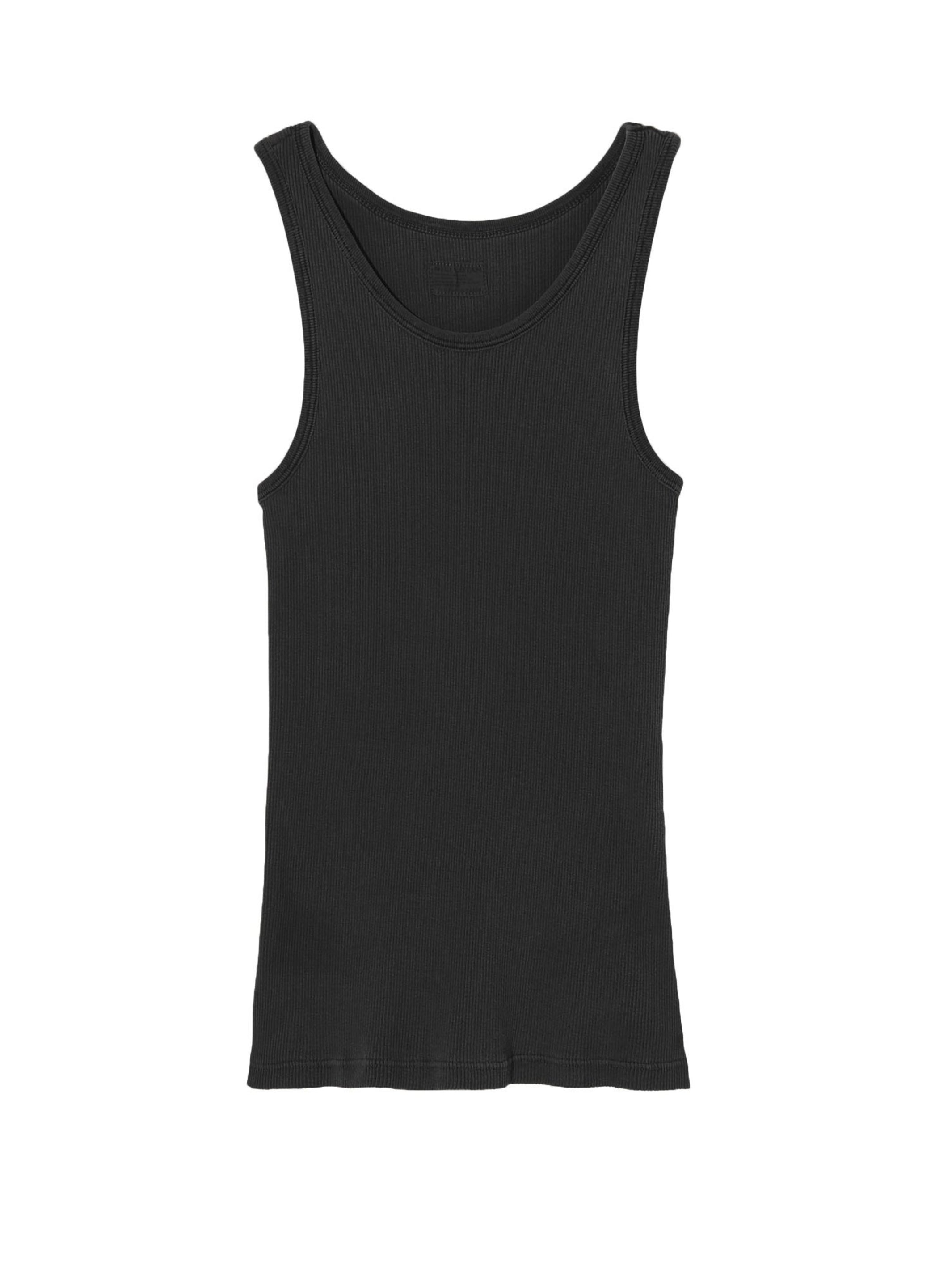 Tops Nili Lotan Coana Washed in Washed Black Nili Lotan