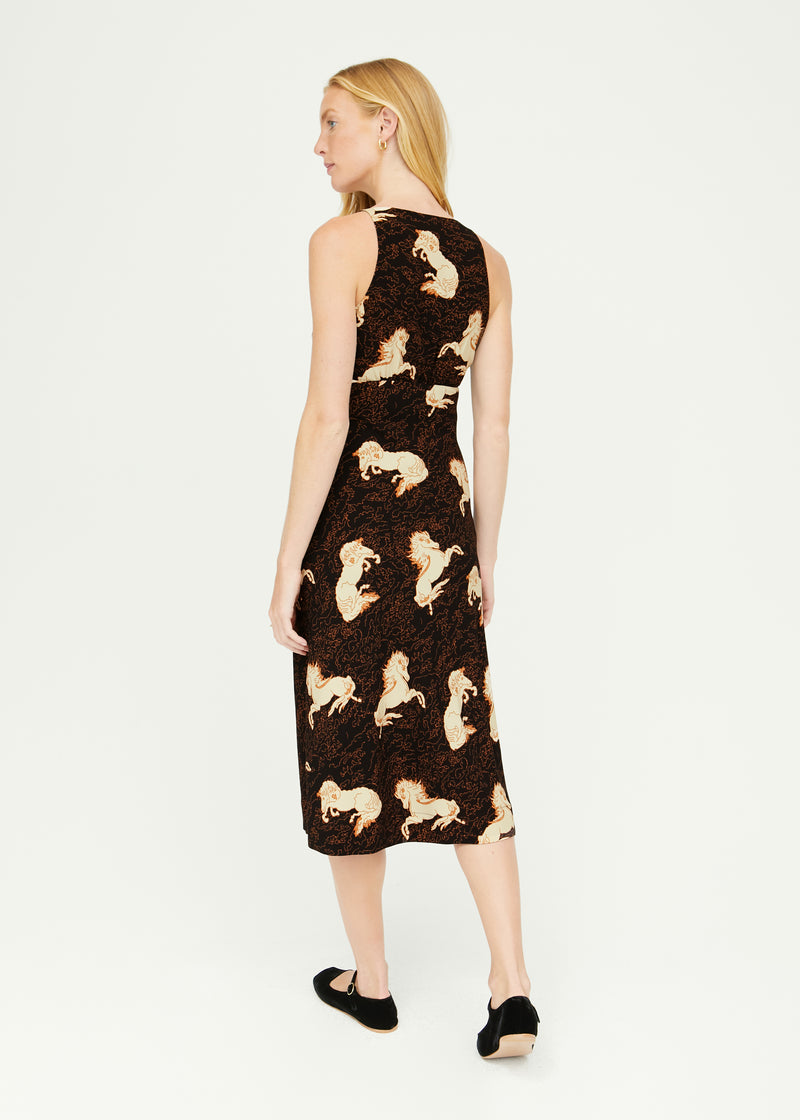 Dresses Rhode Resort Irvetta Dress in Pony Brown Rhode Resort