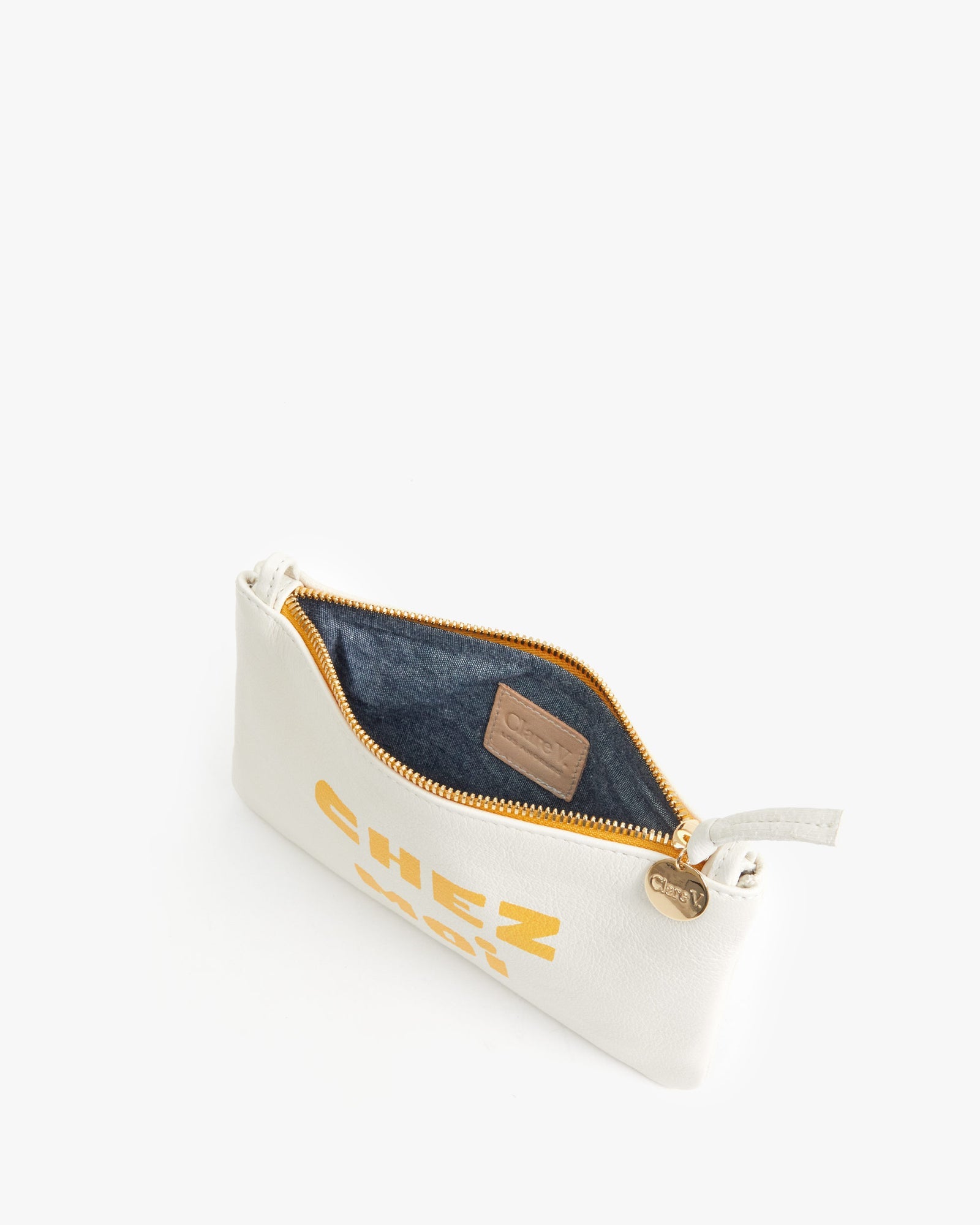 Handbags Clare V. "Chez Moi" Wallet Clutch in Cream Clare V.