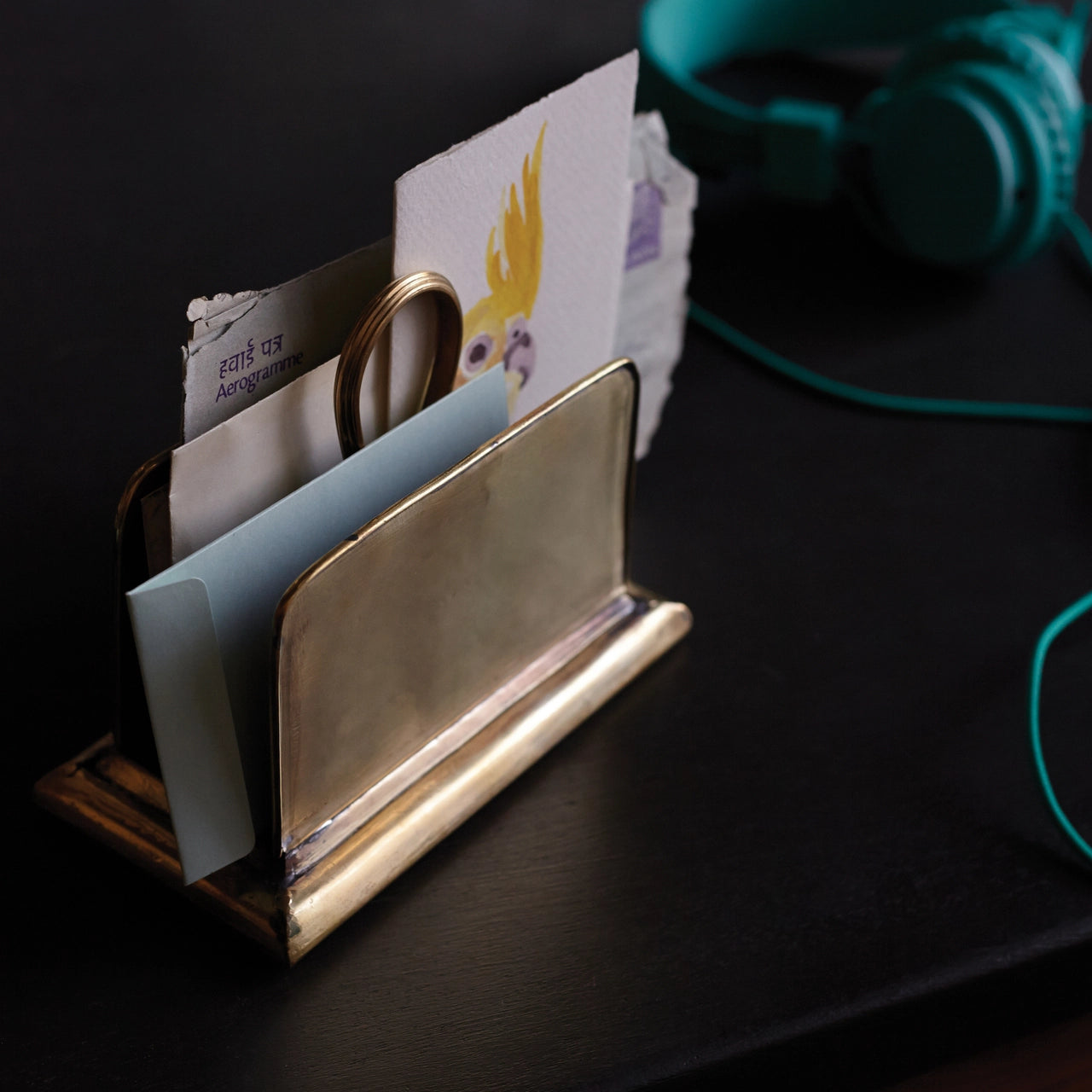 Market Sir Madam Brass Letter Keeper Sir Madam