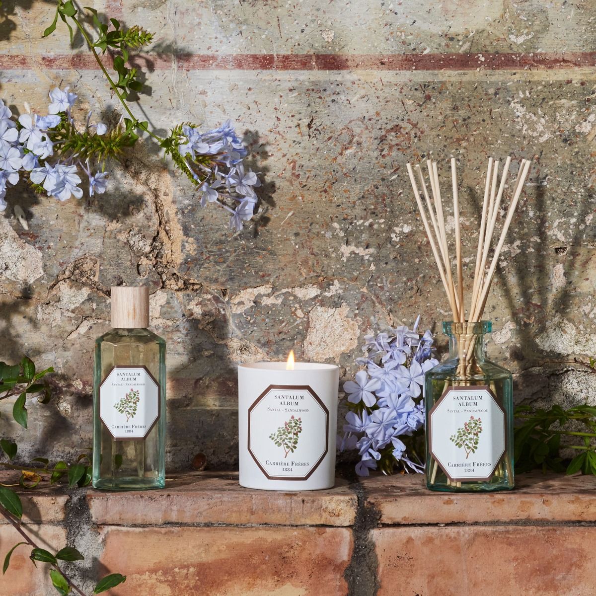 Carrière Frères Scented Candle in Sandalwood Carrière Frères