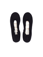 Slippers White & Warren Cashmere Slipper in Black White & Warren