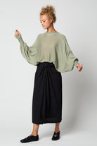SKIRTS Handkerchief Skirt In Black Atelier Delphine