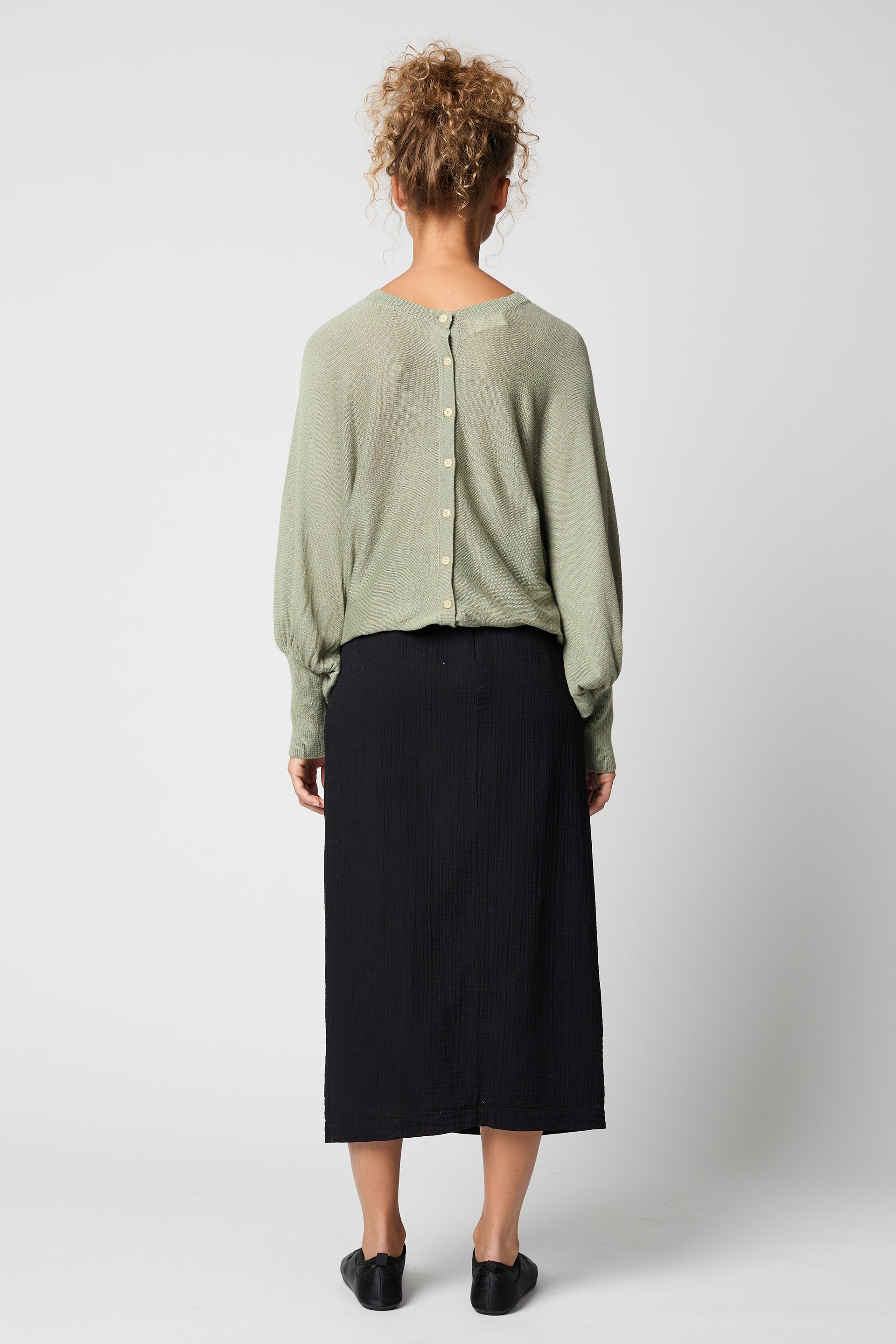 SKIRTS Handkerchief Skirt In Black Atelier Delphine