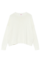 SWEATERS WIDE COTTON PULLOVER IN CREME Organic by John Patrick