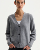 SWEATERS The Resort Cardigan in Derby Grey Nonchi
