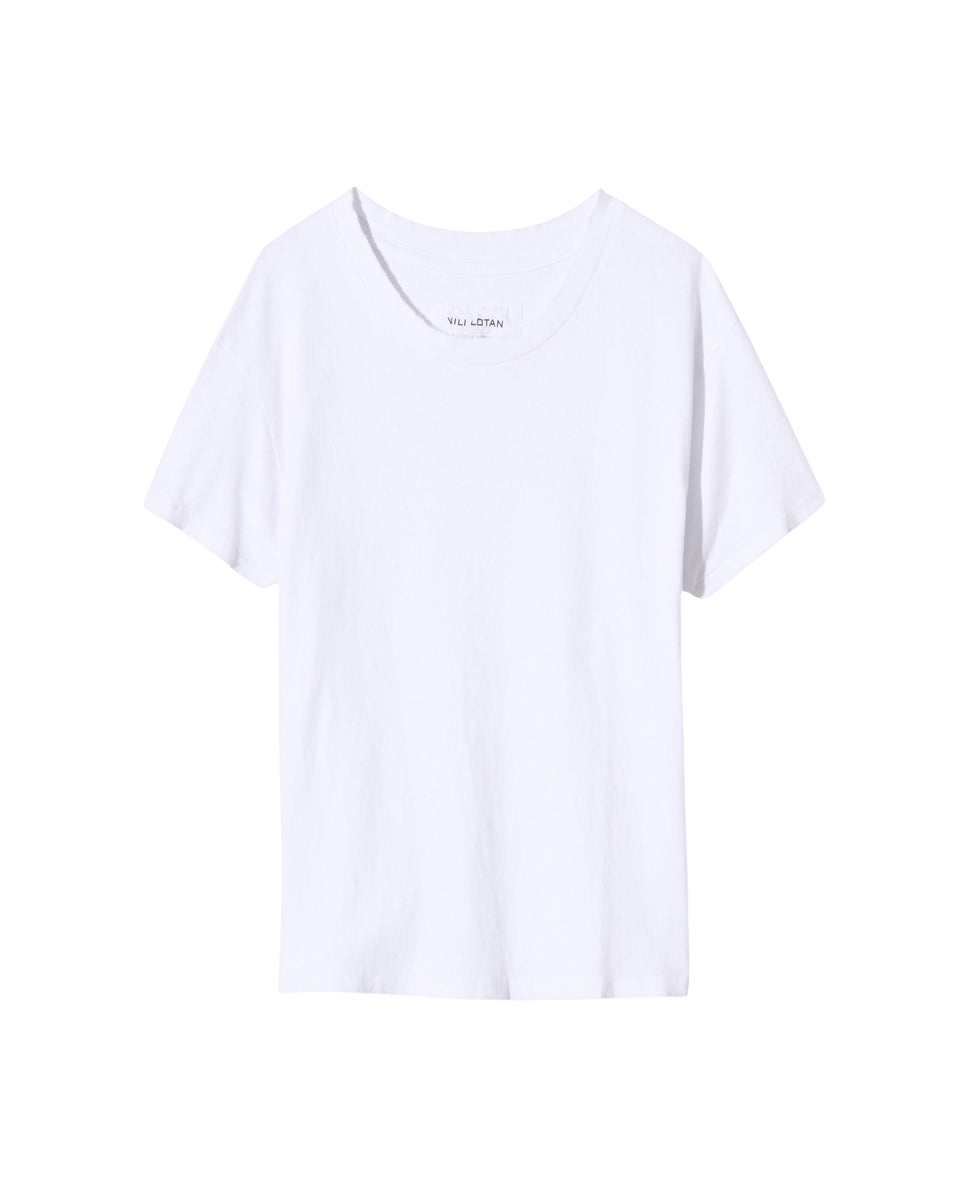 TEES/TANKS Brady Tee in White Nili Lotan