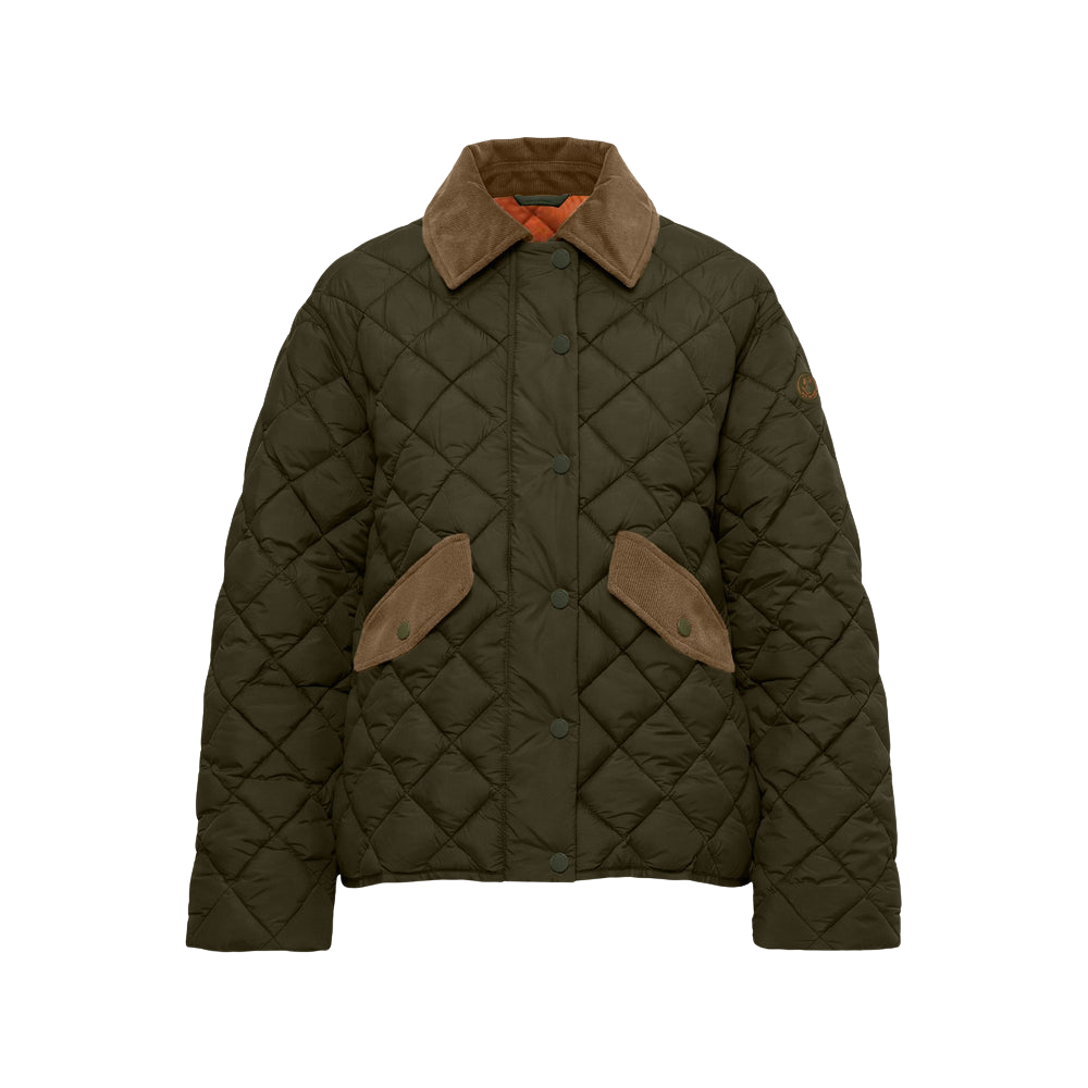 COATS/JACKET Jodie Quilted Jacket in Snake Green Save The Duck