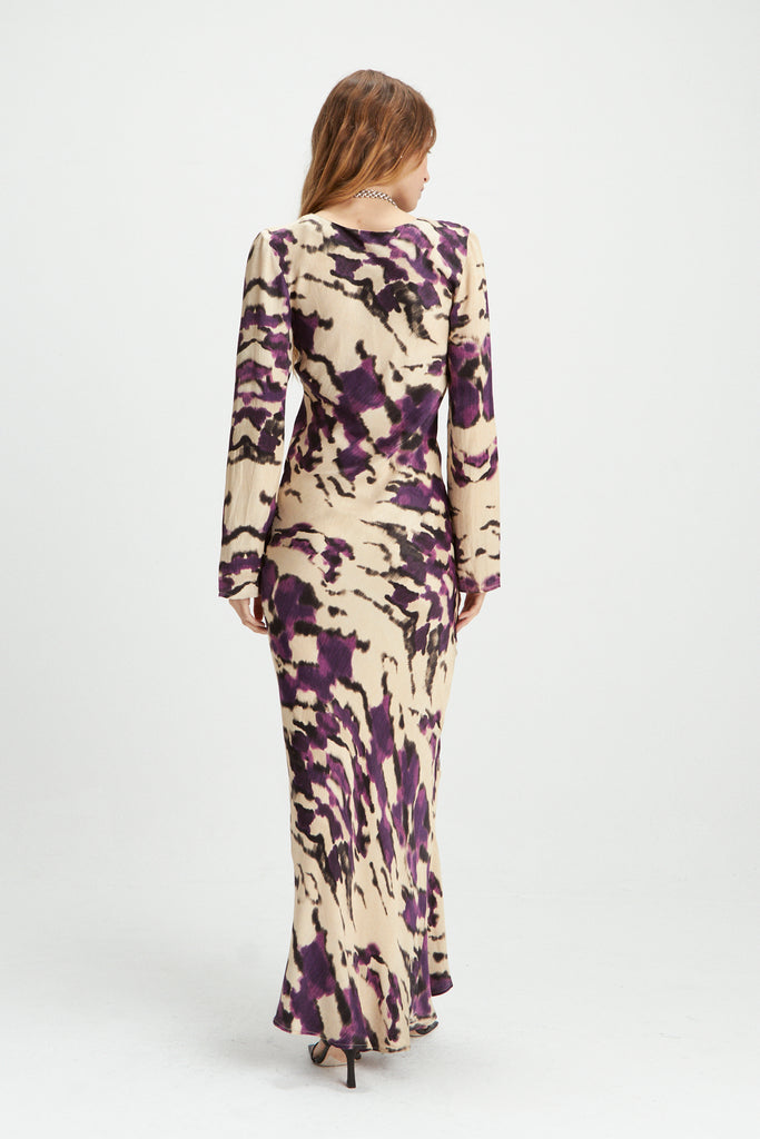 Dresses Maria Cher Madariaga Catia Long Dress in Wild Violet Maria Cher