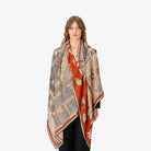 ACCESSORIES Vivienne Scarf in Orange Inoui Editions