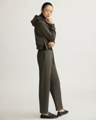 LOUNGE Baltic Barrel Leg Sweatpant in Granite Arlo Mott