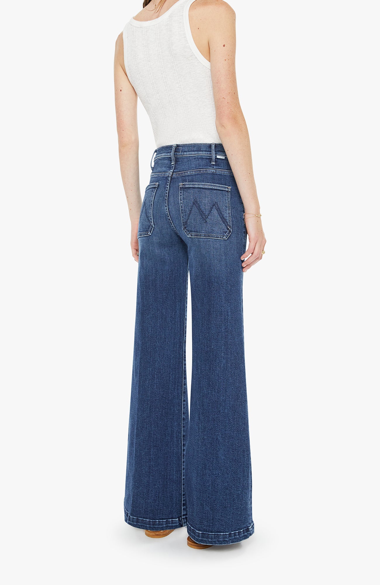 DENIM Hustler Roller Patch Pocket Skimp Jean Mother