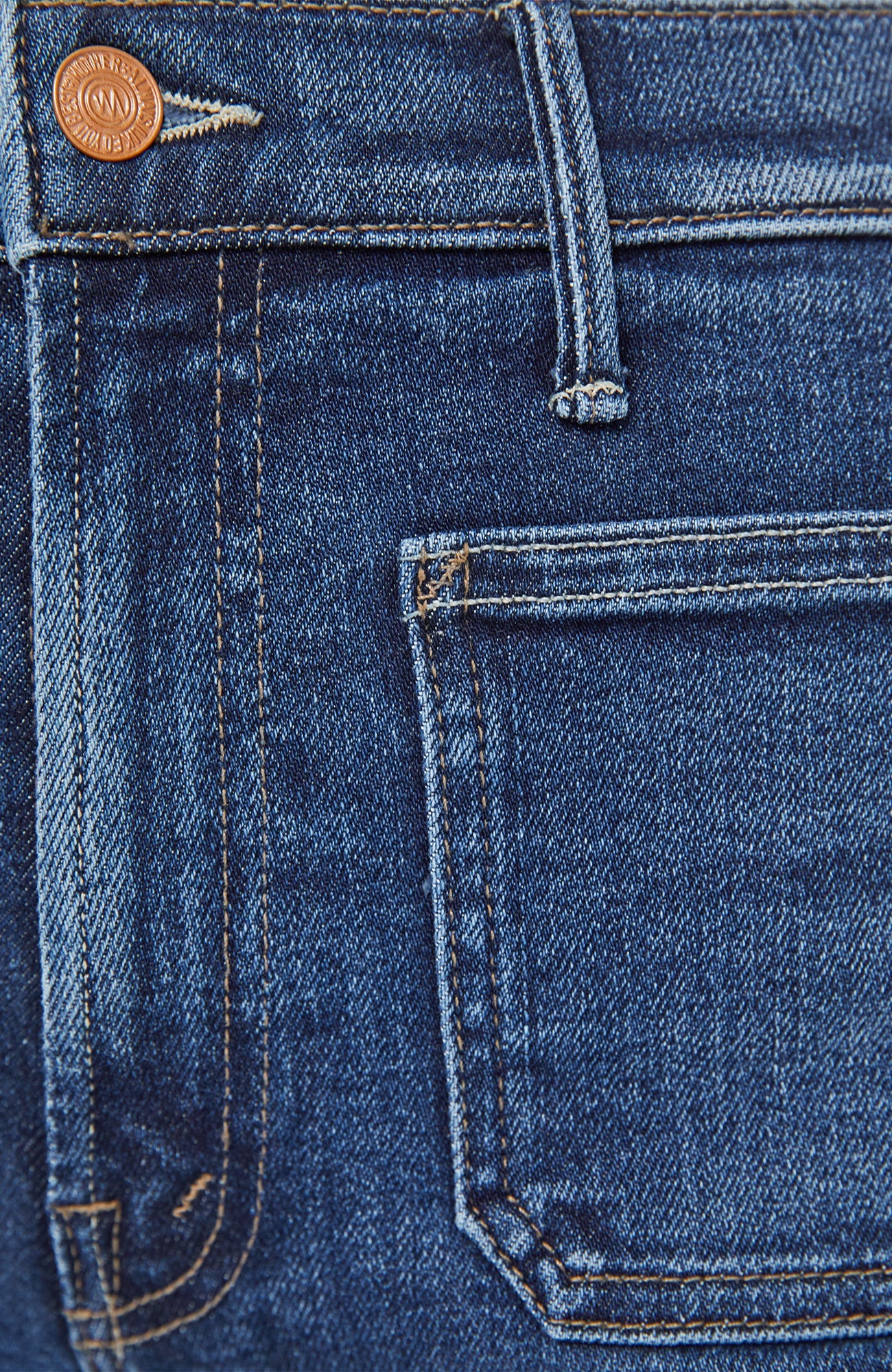 DENIM Hustler Roller Patch Pocket Skimp Jean Mother