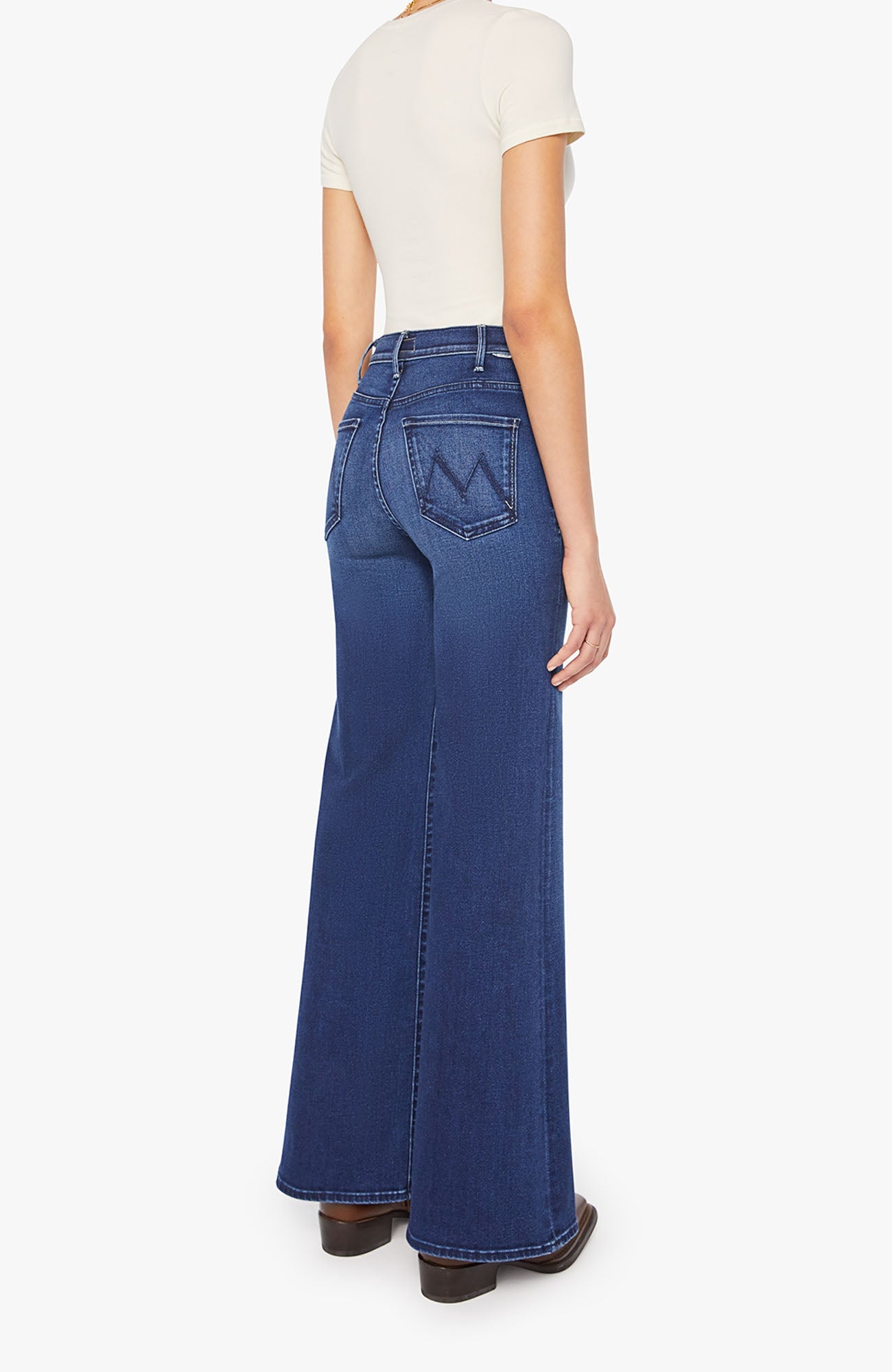 DENIM The Hustler Roller Sneak Jean in Homecoming High Mother