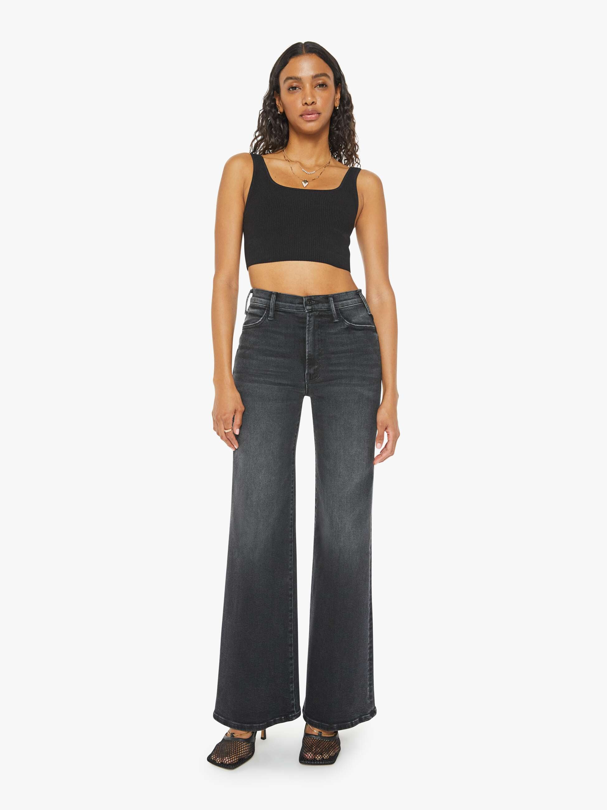DENIM Hustler Roller Sneak Jean in Not Today Satan Mother