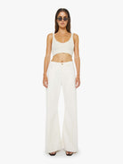 DENIM The Lemon Twist Sneak Jean in Natural Mother