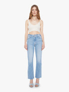 DENIM The Hustler Ankle Fray Jean in Sow Surreal Mother