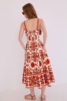 DRESSES/JUMPSUITS Margarita Dress in Mod Floral Ivory Cara Cara