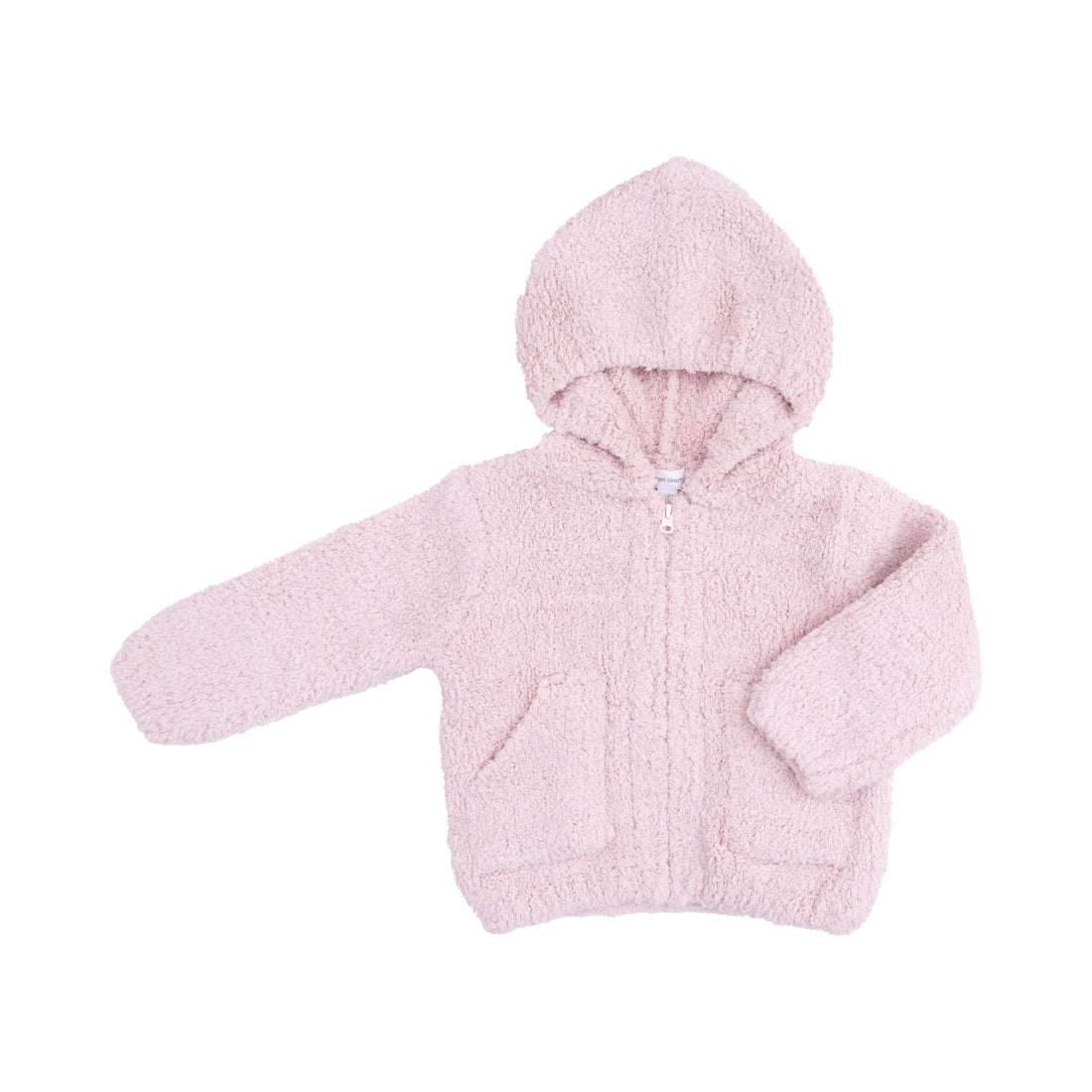 CHILDREN'S APPAREL Baby Chenille Hoodie in Blush Angel Dear