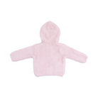 CHILDREN'S APPAREL Baby Chenille Hoodie in Blush Angel Dear