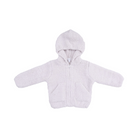 CHILDREN'S APPAREL Baby Chenille Hoodie in Natural Angel Dear