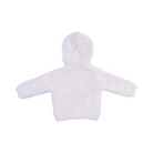 CHILDREN'S APPAREL Baby Chenille Hoodie in Natural Angel Dear