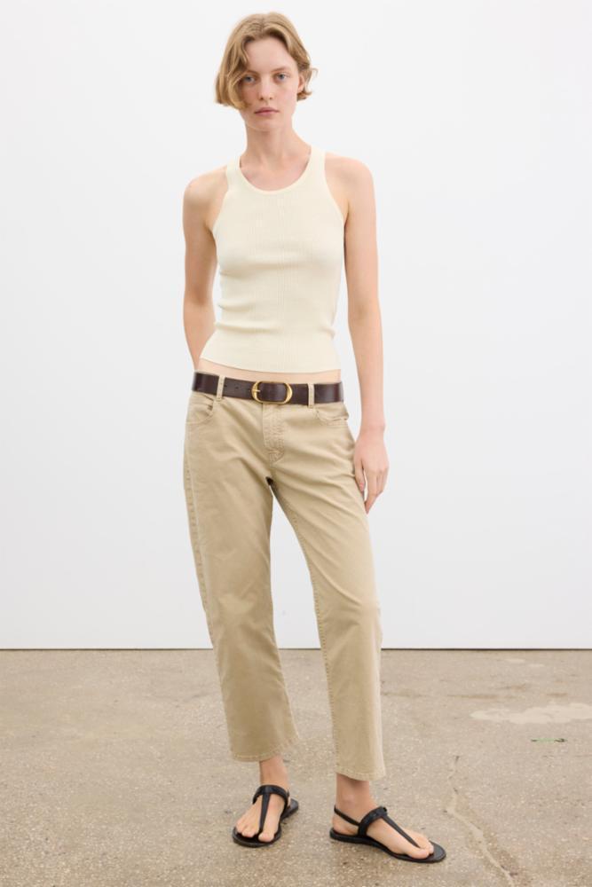 PANTS/SHORTS Lorimer Pant in French Khaki Nili Lotan
