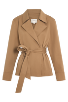 COATS/JACKET Wrap Me Up Jacket in British Khaki TWP