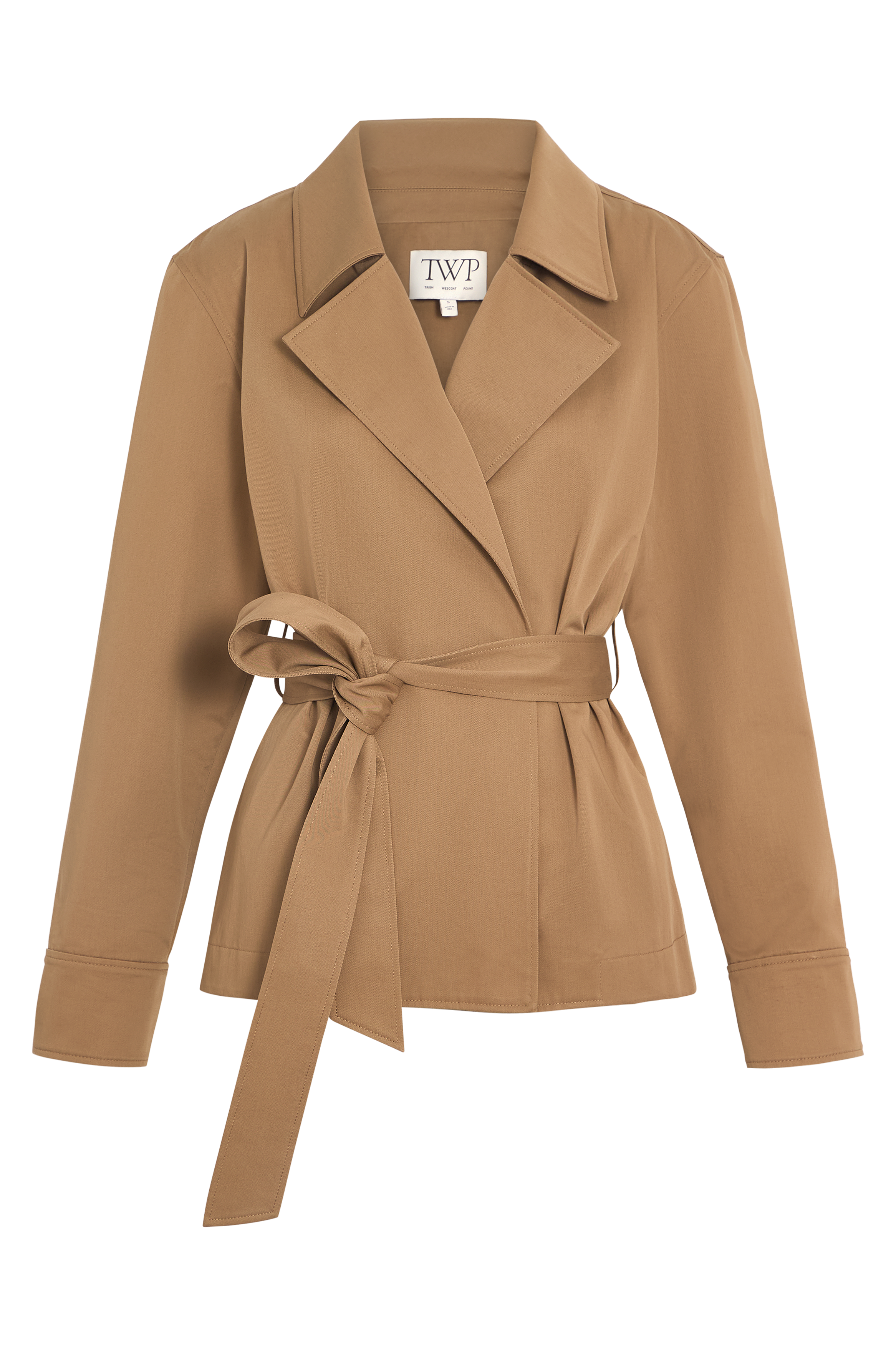 COATS/JACKET Wrap Me Up Jacket in British Khaki TWP