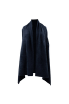 ACCESSORIES Wool Stole in Navy CT Plage
