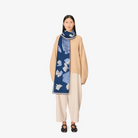 ACCESSORIES Vivienne Scarf in Blue Inoui Editions