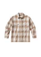 BLOUSES/SHIRTS/TOPS Kota Long Button Up in Schiffer Plaid Citizens of Humanity