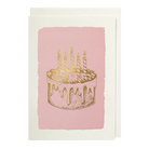 BOOKS/STATIONERY Gold Cake - Greeting Card Archivist Gallery