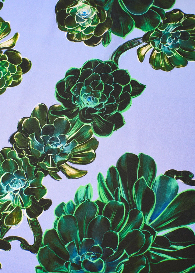 BLOUSES/SHIRTS/TOPS Floral Blouse in Thystle Psophia