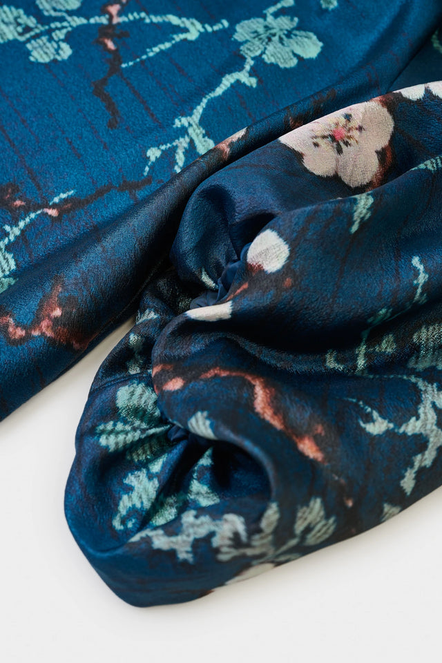 DRESSES/JUMPSUITS Almond Blossom Dress in Midnight Blue Psophia