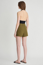 PANTS/SHORTS Short Bari Short in Dark Olive Apiece Apart