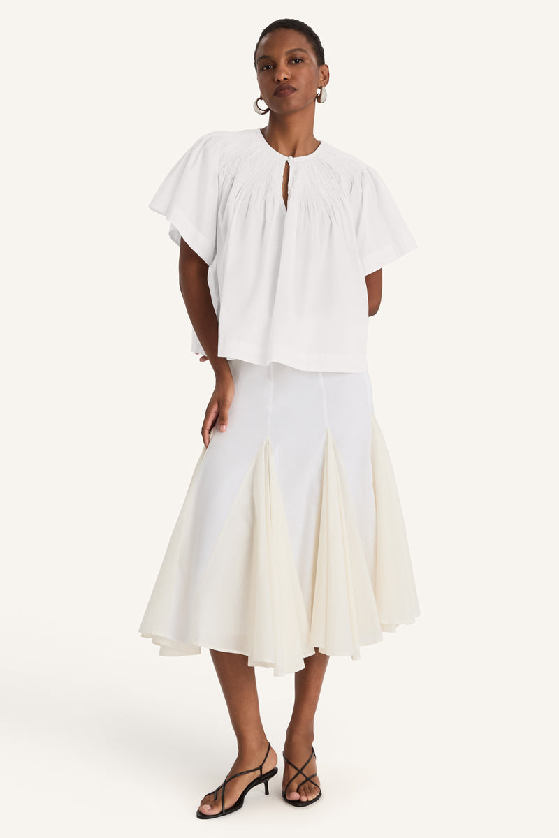 BLOUSES/SHIRTS/TOPS MAVIS TOP IN WHITE Merlette
