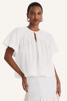 BLOUSES/SHIRTS/TOPS MAVIS TOP IN WHITE Merlette