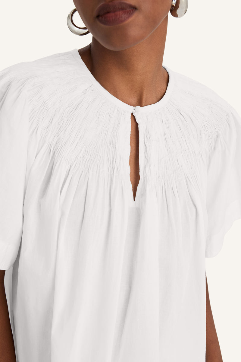 BLOUSES/SHIRTS/TOPS MAVIS TOP IN WHITE Merlette