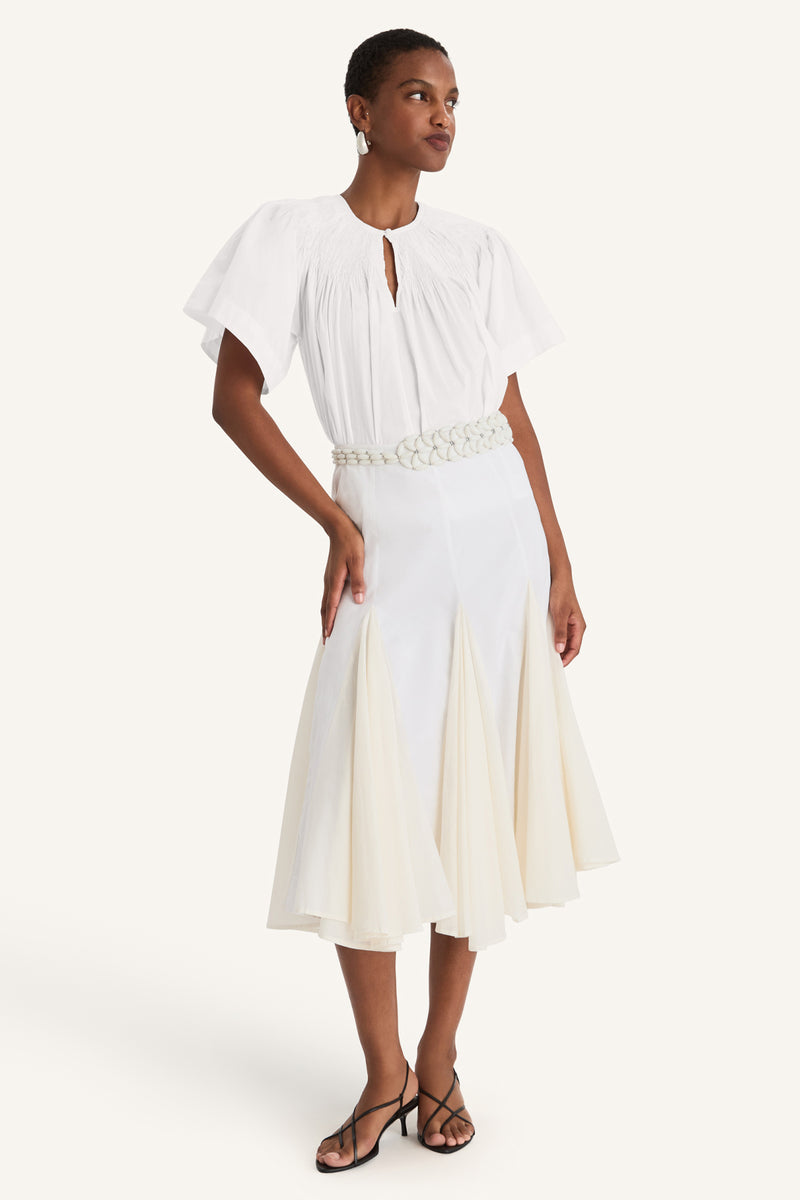 BLOUSES/SHIRTS/TOPS MAVIS TOP IN WHITE Merlette