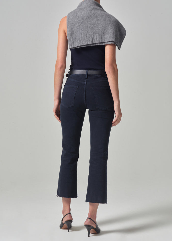 DENIM ISOLA CROPPED TROUSER IN NAVY Citizens of Humanity