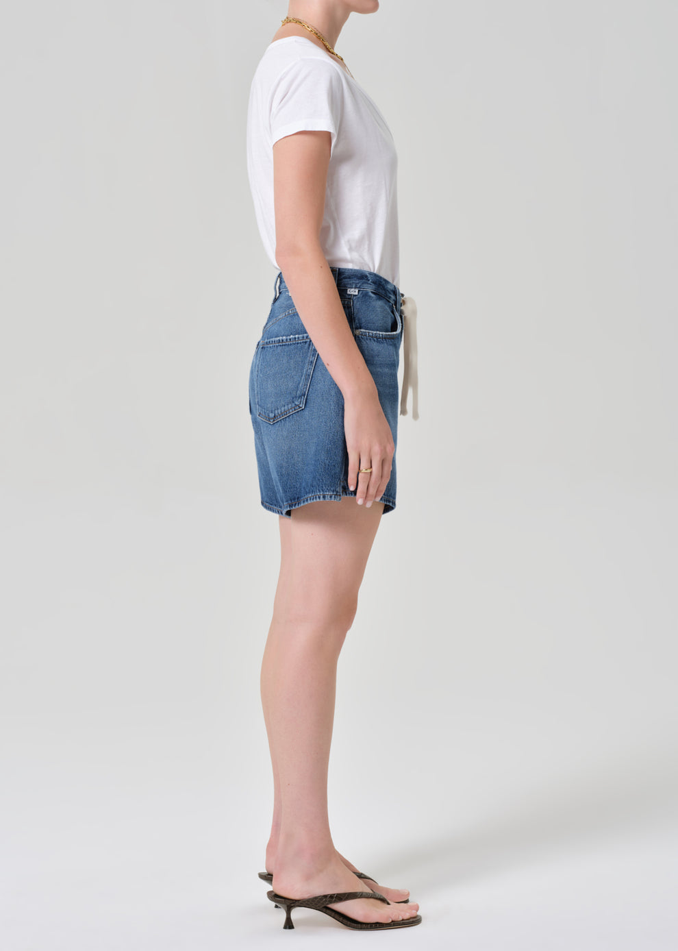 PANTS/SHORTS Brynn Drawstring Short in Avant Citizens of Humanity