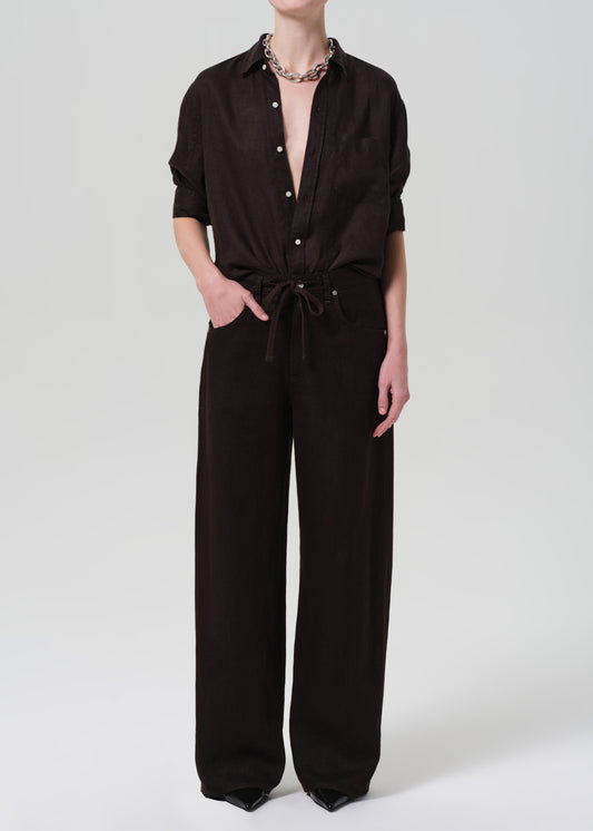 PANTS/SHORTS Brynn Drawstring Pant in Dark Navy Citizens of Humanity