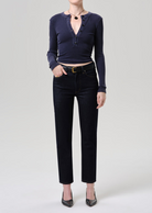 PANTS/SHORTS Caia Straight Leg Jean in Inky Rinse Citizens of Humanity