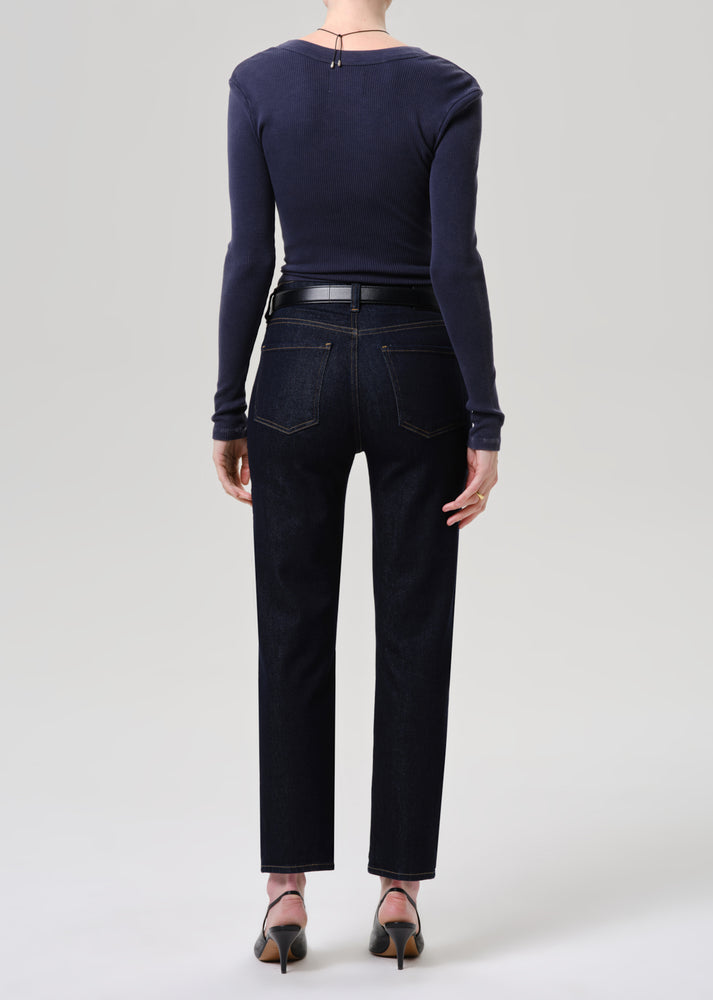 PANTS/SHORTS Caia Straight Leg Jean in Inky Rinse Citizens of Humanity