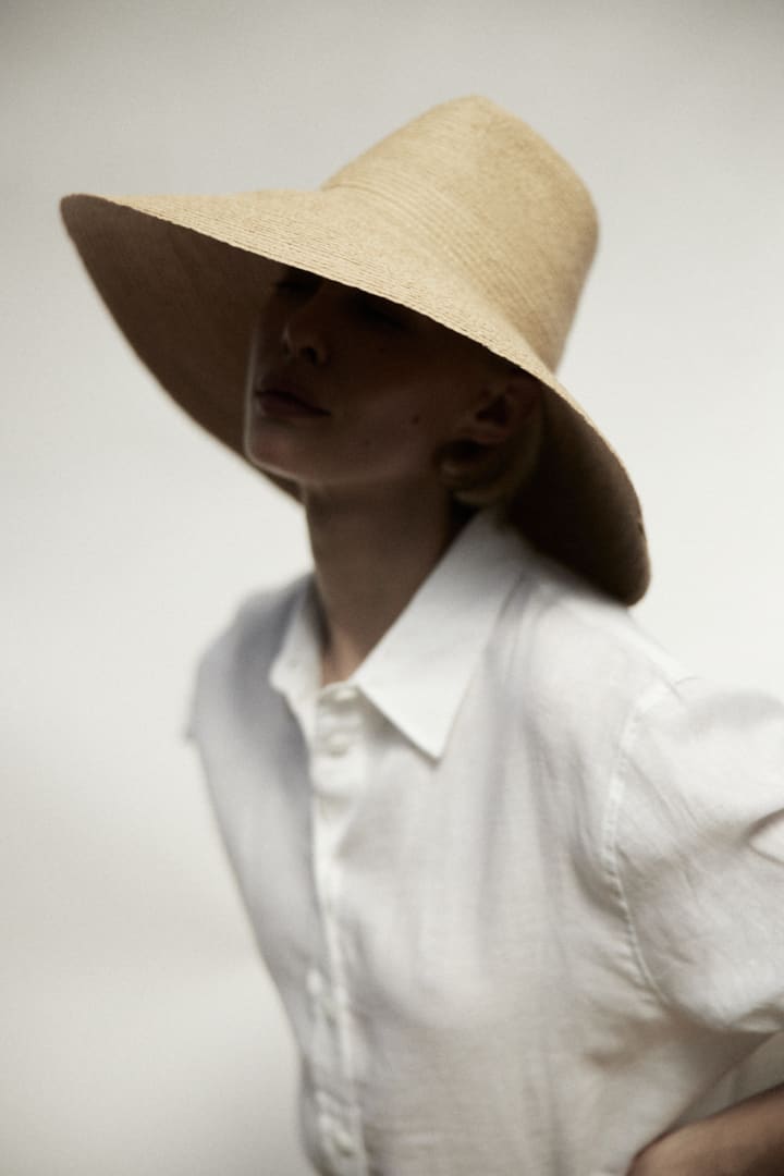 ファッション雑貨・小物その他 Tinsley Straw Hat Tinsley Hat in Natural – Serafina
