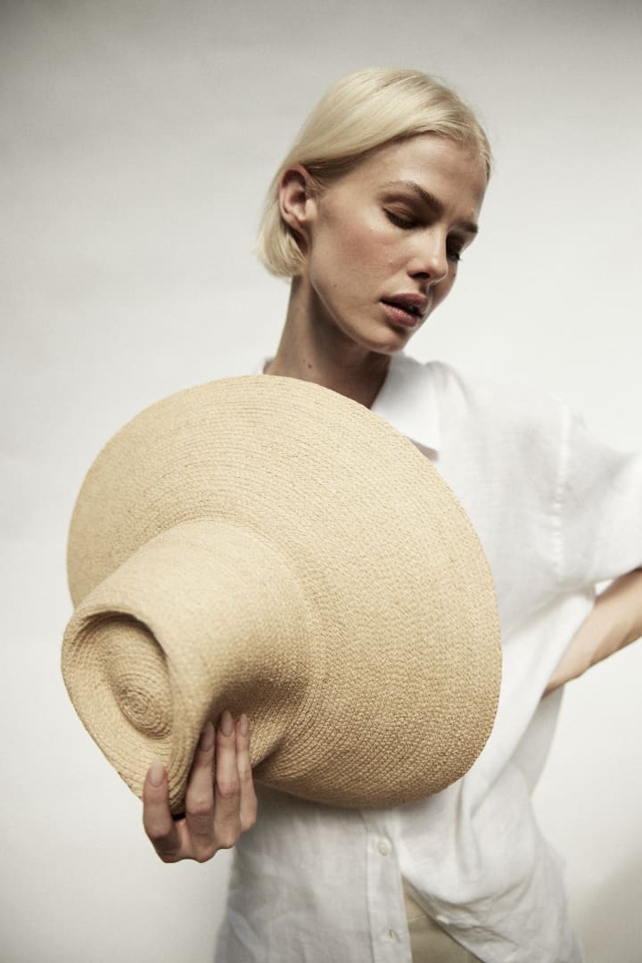 ファッション雑貨・小物その他 Tinsley Straw Hat Tinsley Hat in Natural – Serafina
