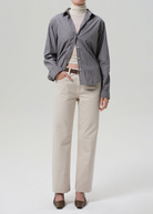 DENIM Lindz Easy Straight in Almondette Citizens of Humanity