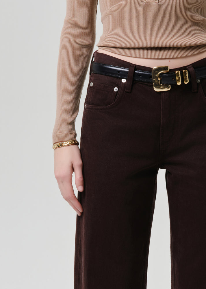 PANTS/SHORTS Lindz Easy Stright in Carob Citizens of Humanity