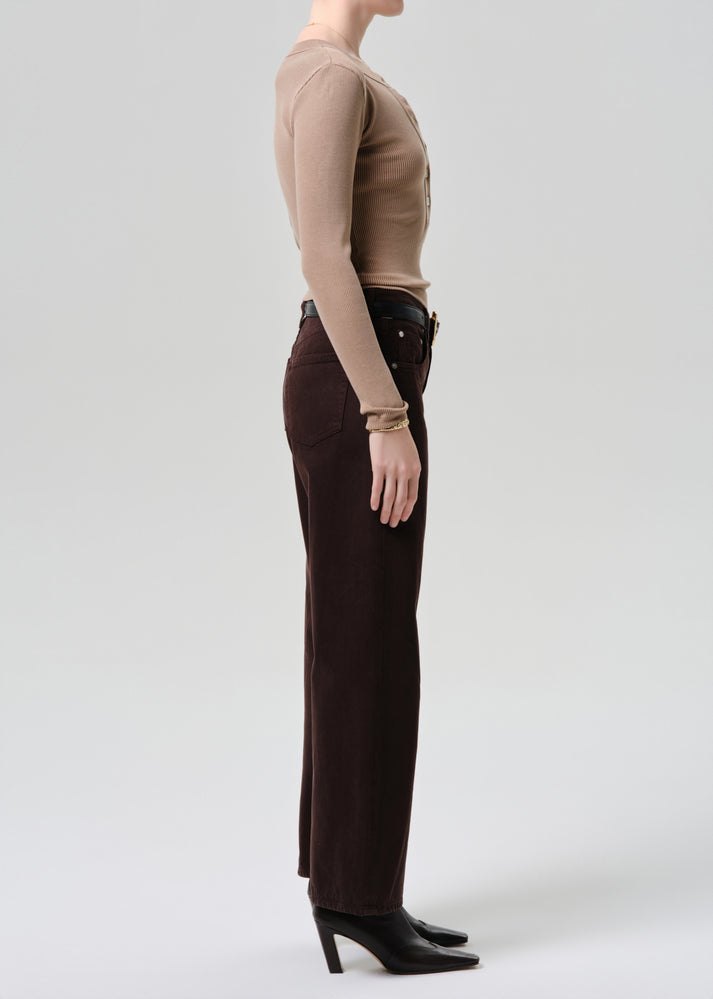 PANTS/SHORTS Lindz Easy Stright in Carob Citizens of Humanity